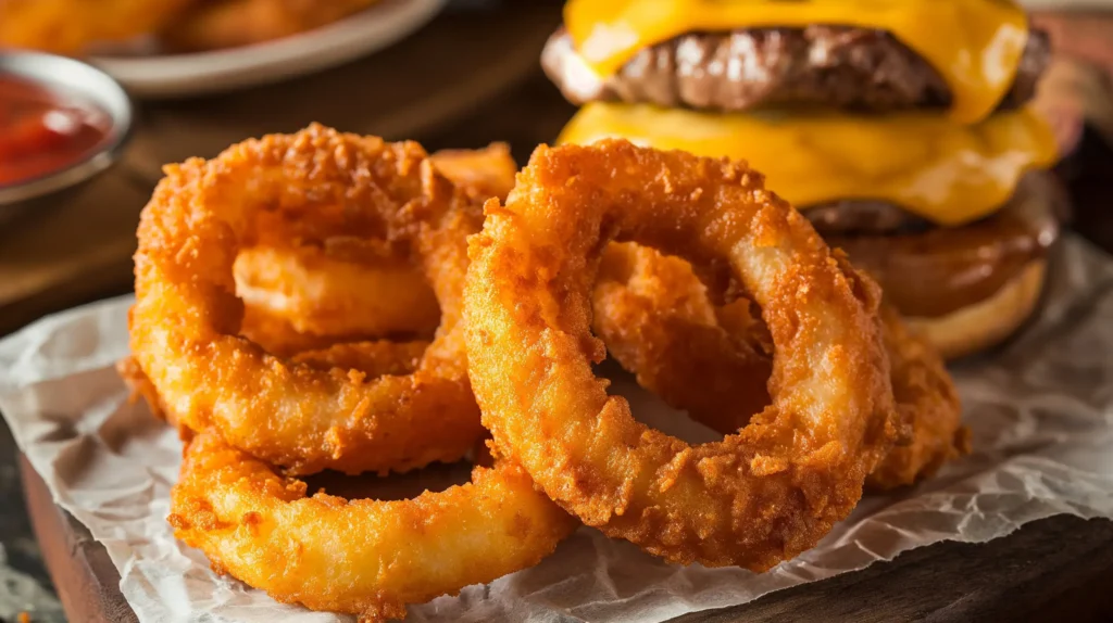 Air-Fried Onion Rings That Are Crispy, Flavorful, & Guilt-Free! 4 Air-Fried Onion Rings Recipe