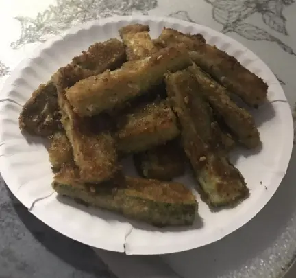 Zucchini Fries That Are Beyond Fries! 2 Zucchini Sticks