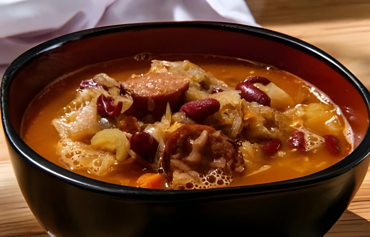 Kielbasa and Sauerkraut: A Classic Comfort Food 3 Kielbasa with sauerkraut