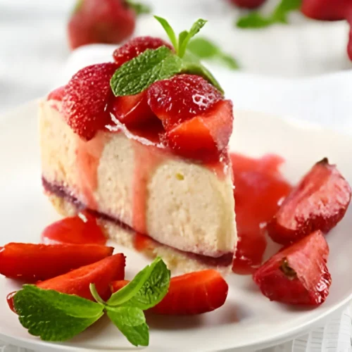 Strawberry Crunch Cheesecake: Easy & Delicious 4 Strawberry-Crunch-Cheesecake-Easy-Delicious