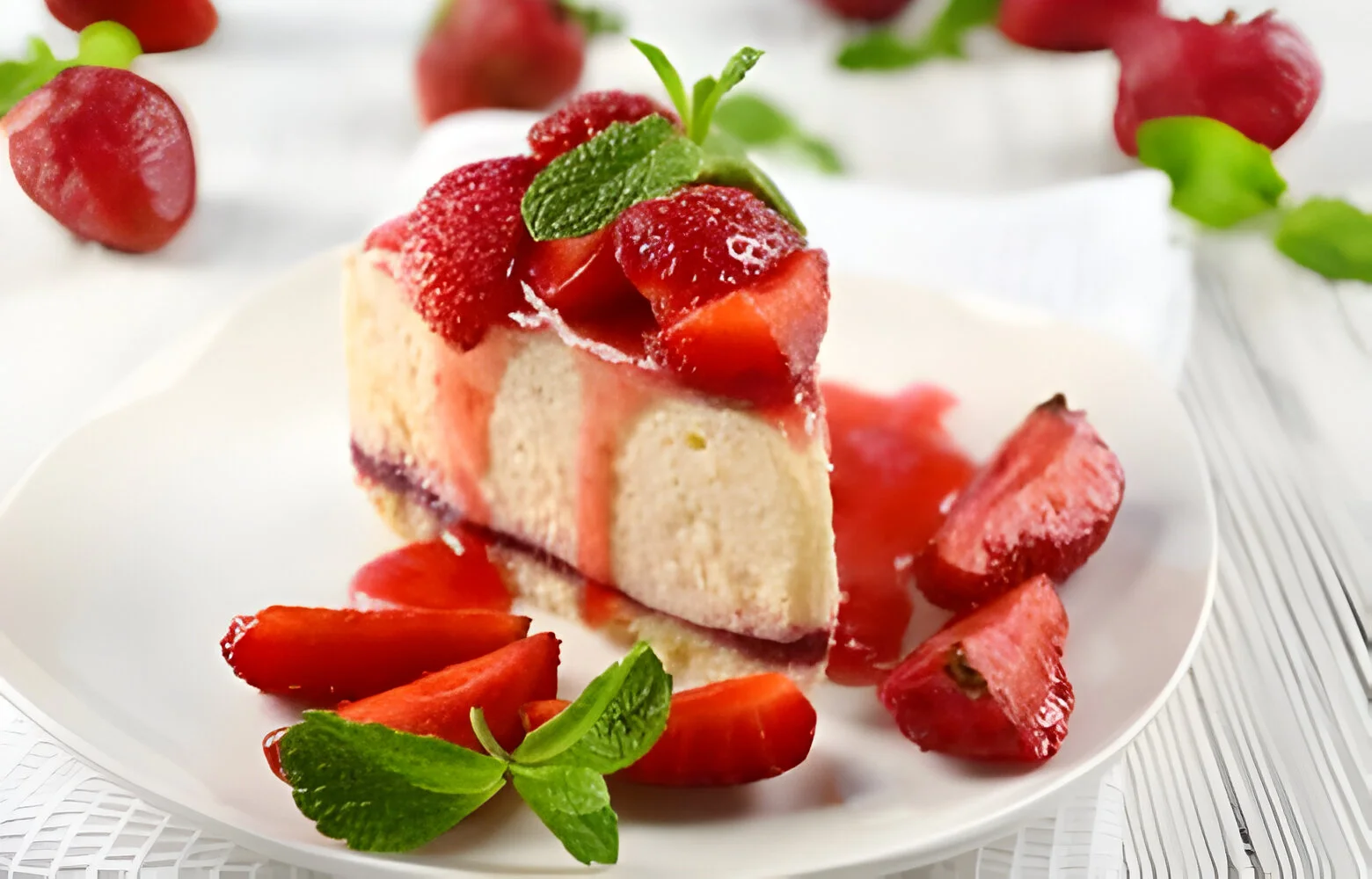 Strawberry Crunch Cheesecake: Easy & Delicious 1 Strawberry-Crunch-Cheesecake-Easy-Delicious