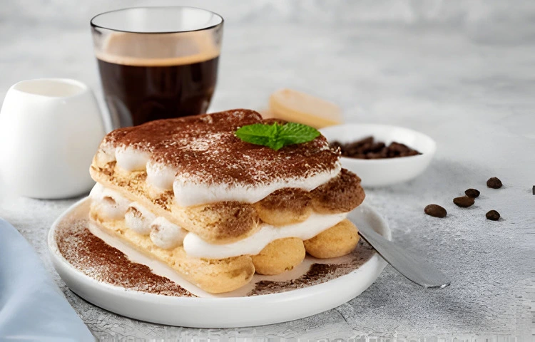 Tiramisu Cookies: A Delicious Twist on the Classic Dessert 2 coffee cookies with mascarpone frosting