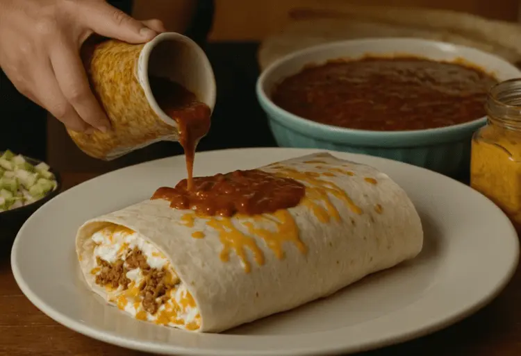 Frozen Burrito Casserole Recipe | Cheesy & Delicious 3 easy burrito casserole