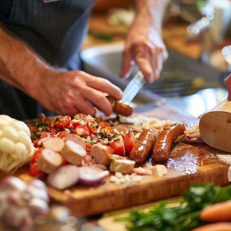 Turkey Polska Kielbasa: A Healthier Twist on a Polish Classic 3 homemade polska kielbasa