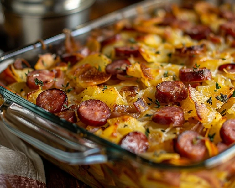 Kielbasa Hash Brown Casserole: The Ultimate Comfort Food 3 kielbasa potato casserole