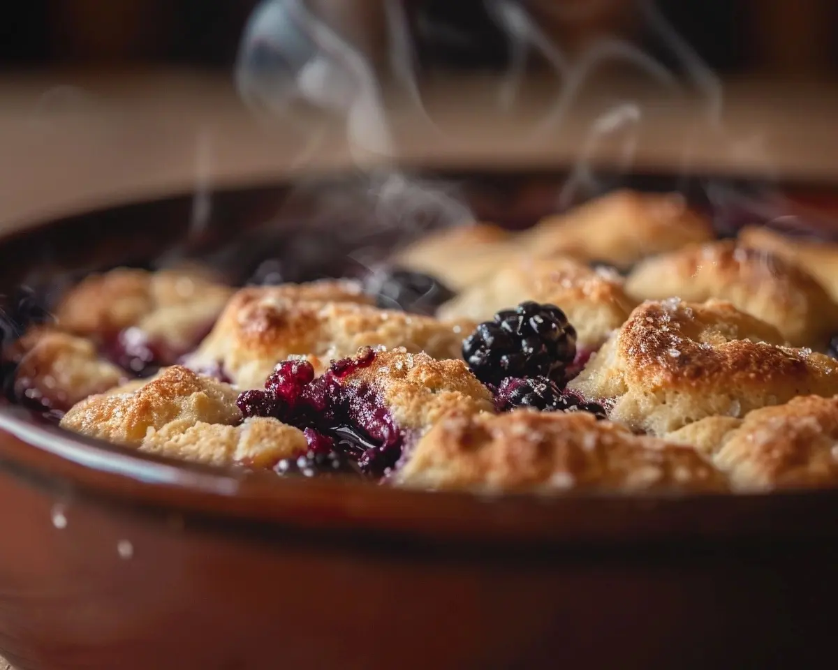 Blackberry Cobbler Recipe: Summer in a Dish 1 Homemade-Blackberry-Cobbler-Recipe