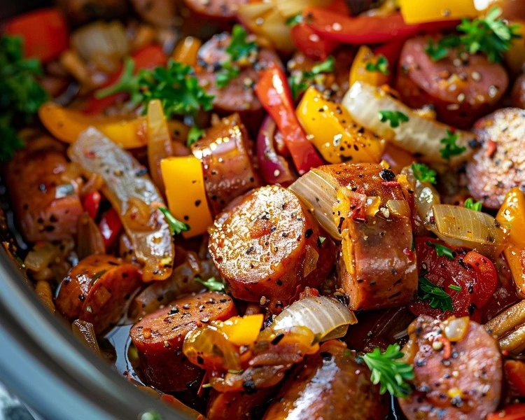 Kielbasa in the Crock Pot Recipes: Easy & Delicious Ideas 2 crock pot kielbasa and sauerkraut