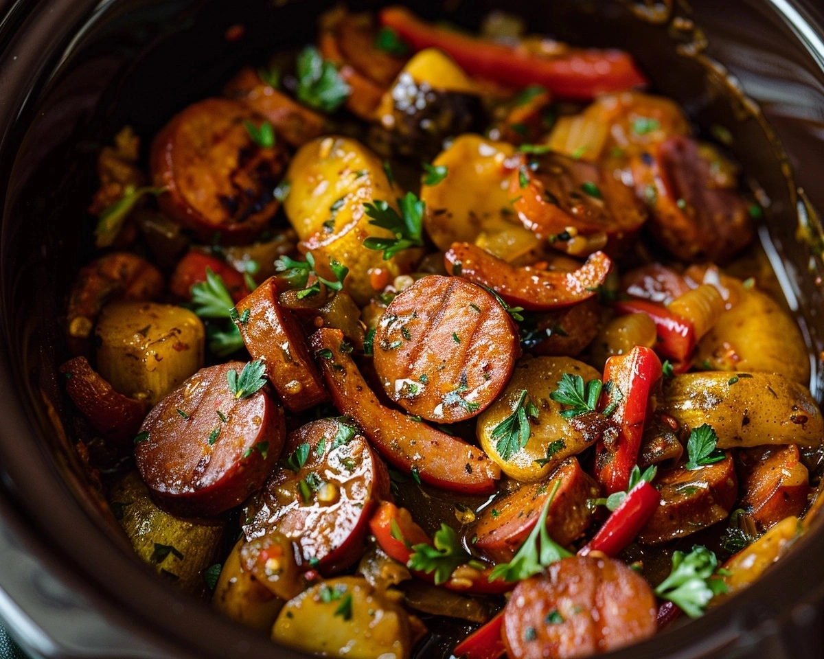 Kielbasa in the Crock Pot Recipes: Easy & Delicious Ideas 1 kielbasa in the crock pot recipes