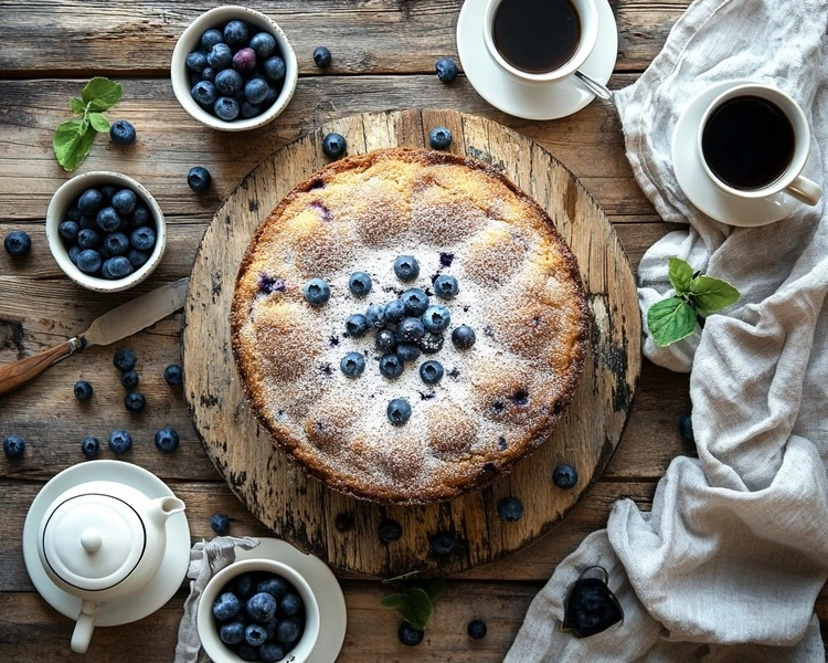 Blueberry Cream Cheese Coffee Cake: A Symphony of Flavors 3 Cream cheese swirl blueberry coffee cake