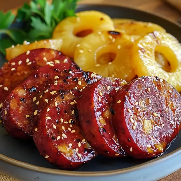 Hawaiian Kielbasa Recipe: A Tropical Flavor Explosion 4 how to make Hawaiian kielbasa