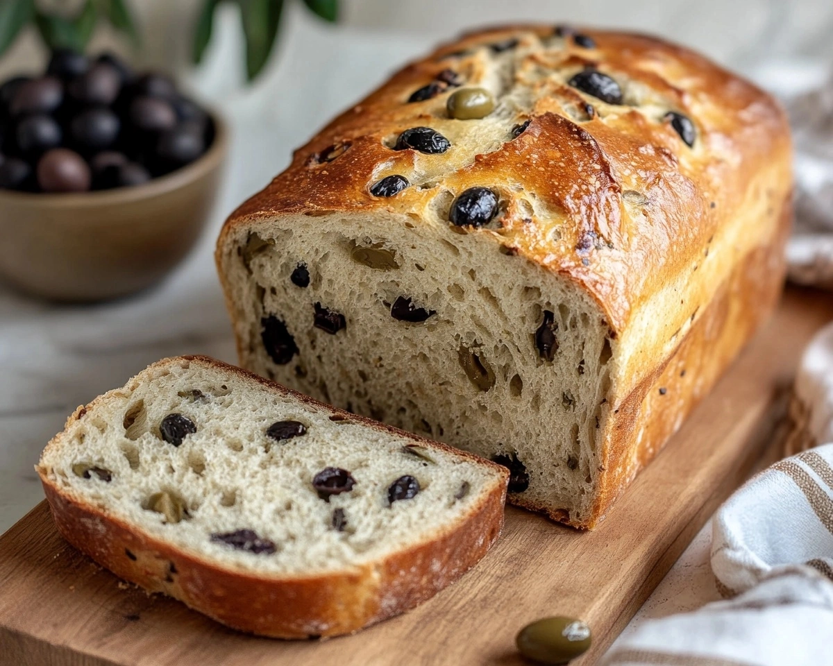 Olive Bread Recipe: A Mediterranean Flavor Journey 1 olive bread recipe