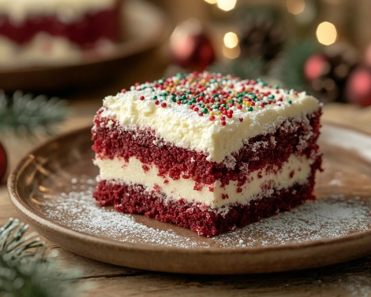 Festive Red Velvet Poke Cake 4 Easy Red Velvet Cake