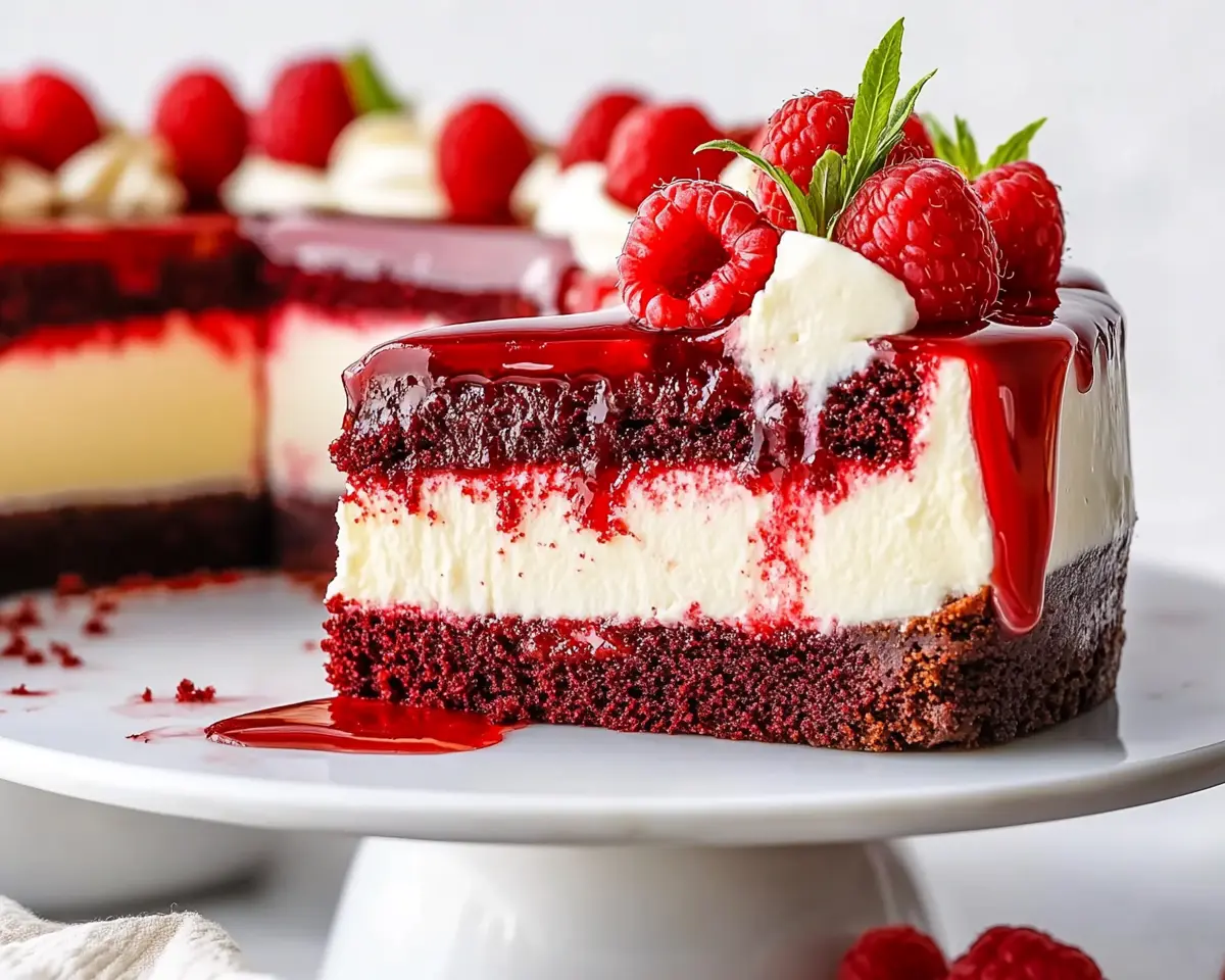 Red Velvet Cheesecake Bliss 1 Red Velvet Cheesecake Bliss