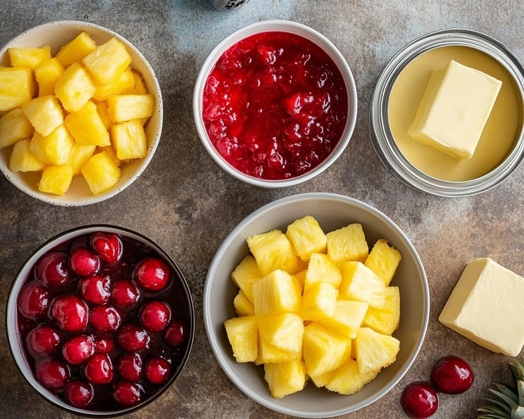 Easy Cherry Pineapple Dump Cake Recipe 2 Tropical Dump Cake