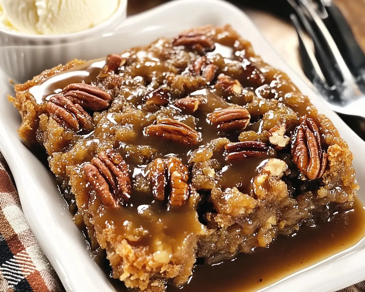 Pecan Dump Cake 1 Pecan Dump Cake