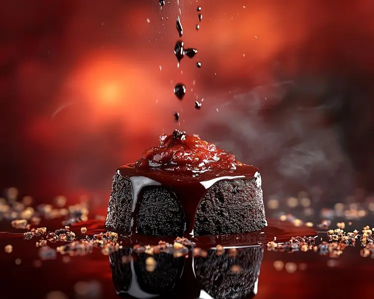 10 Most Romantic Dinner Recipes You’ve Never Tried (But Will Love!) 4 molten lava cake oozing with chocolate