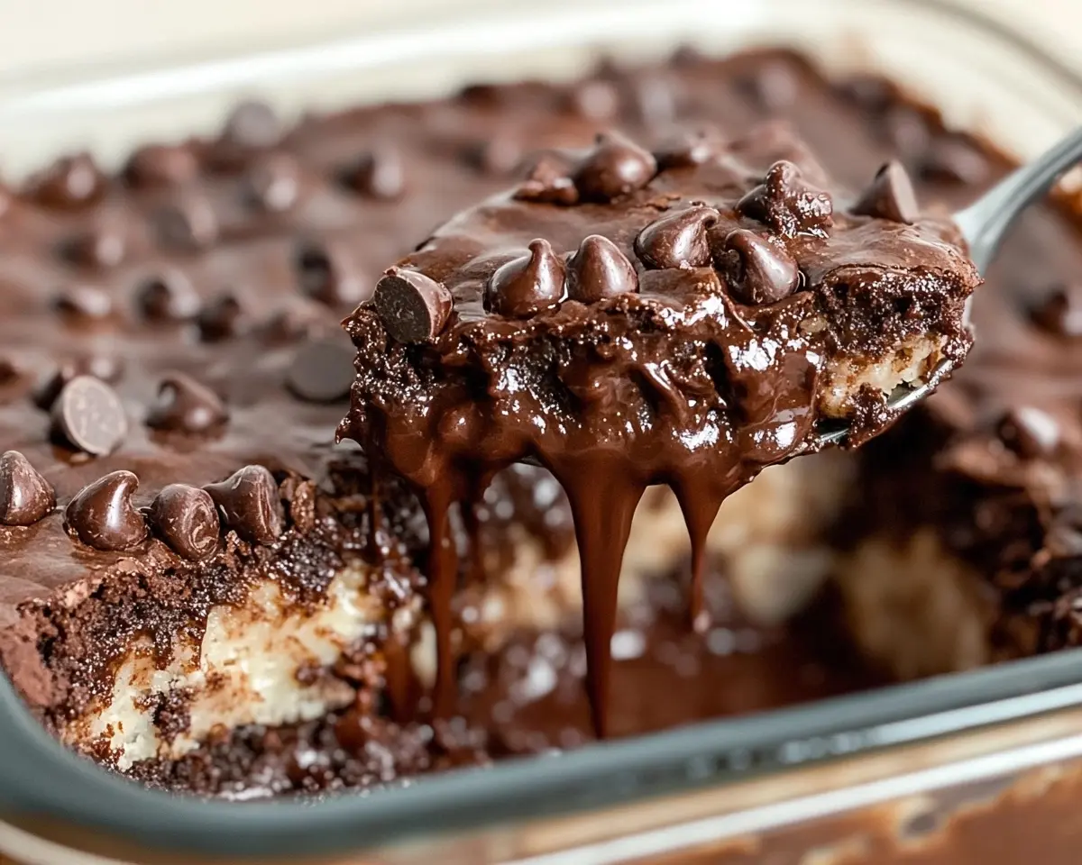 Death by Chocolate Dump Cake 1 Death by Chocolate Dump Cake