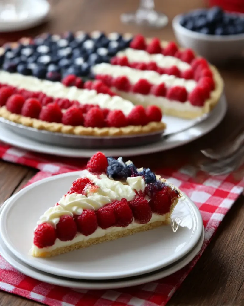 American Flag Fruit Pizza 2 American Flag Fruit Pizza