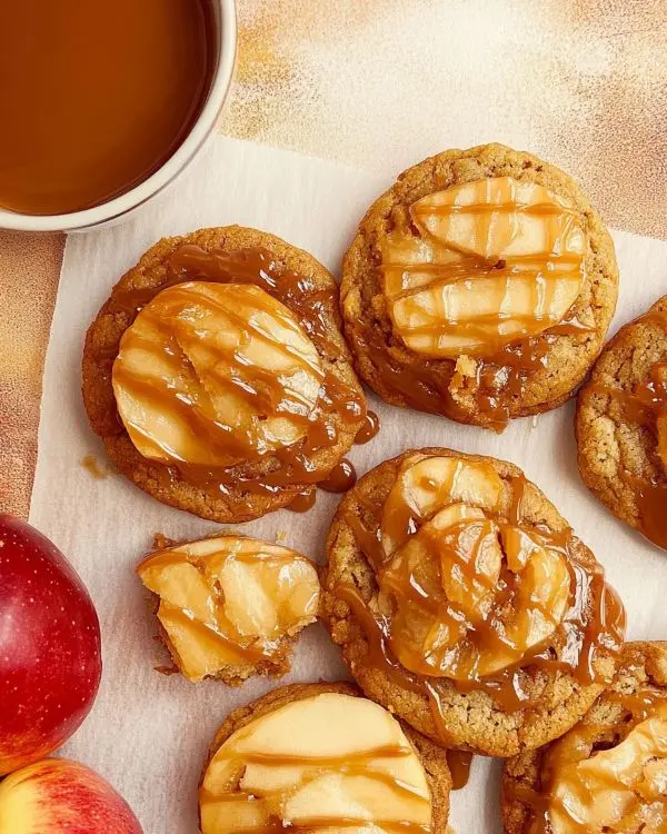 Caramel Apple Cookies Recipe 4 Apple Crisp Cookies Recipe