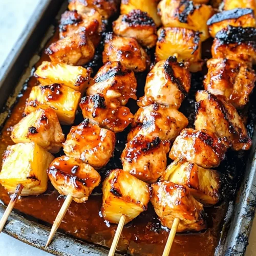 BBQ Pineapple Chicken Kabobs 5 BBQ Pineapple Chicken Kabobs