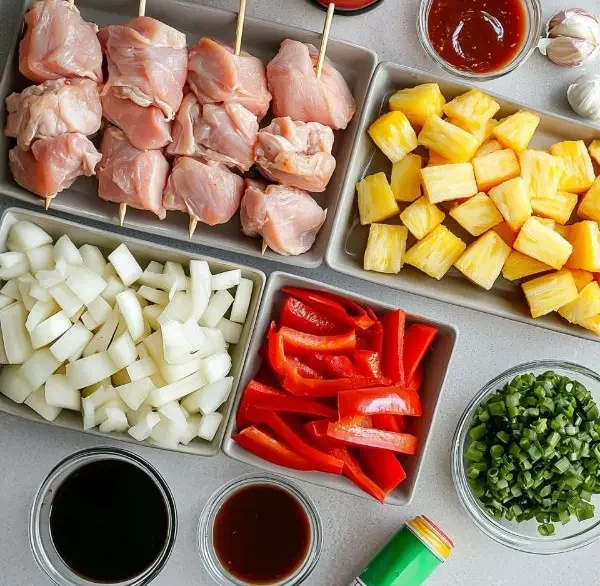 BBQ Pineapple Chicken Kabobs 2 Chicken Pineapple Kabobs, best fresh summer recipes,