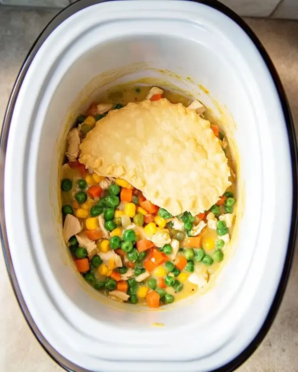 Crock Pot Chicken Pot Pie 3 Crock Pot Chicken Pot Pie Preparation
