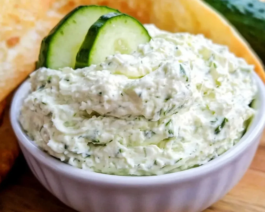 Cucumber Cream Cheese Spread