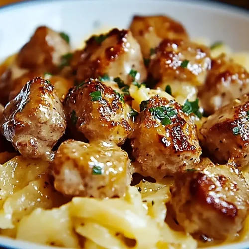 Garlic Butter Chicken Bites with Creamy Pasta 5 Garlic Butter Chicken Bites with Creamy Pasta