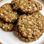 Healthy Zucchini Oatmeal Cookies