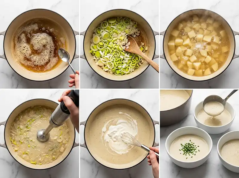 Vichyssoise Recipe 3 How to Make Vichyssoise Recipe