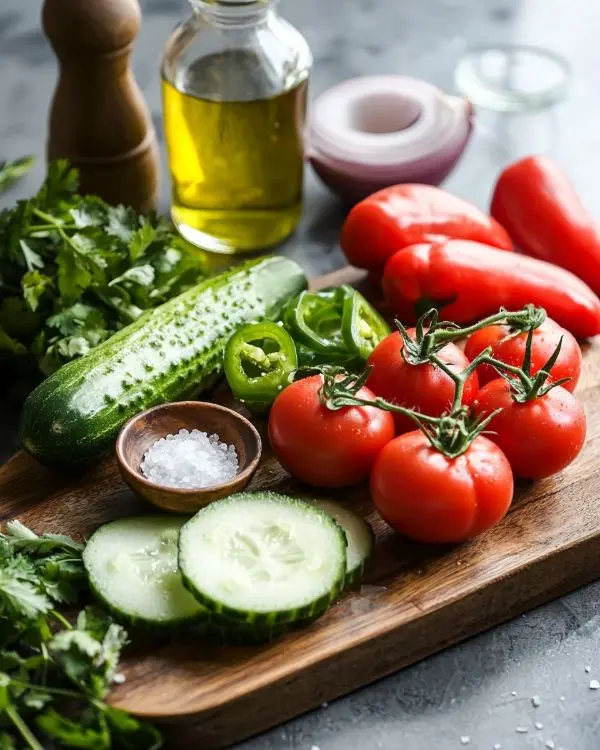 Easy Gazpacho Recipe 2 Ingredients for Gazpacho Recipe