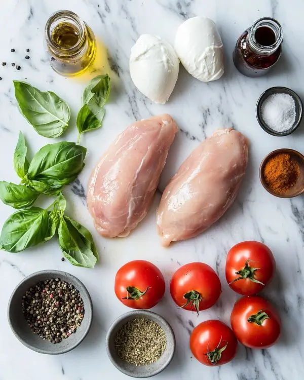 Chicken Caprese Recipe 2 Ingredients for grilled Chicken Caprese