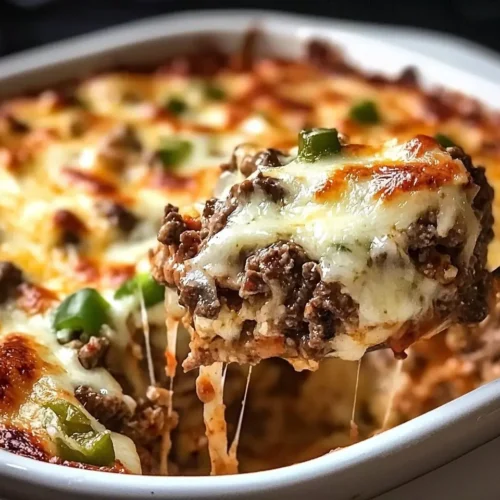 Low Carb Philly Cheesesteak Casserole 5 Low Carb Philly Cheesesteak Casserole