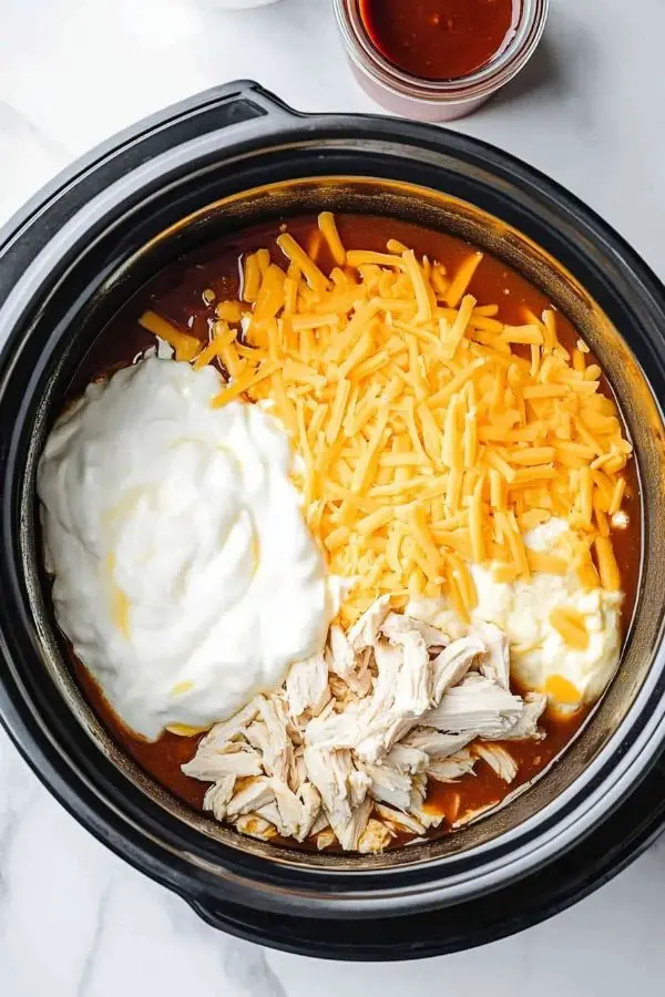 Crockpot Buffalo Chicken Dip Recipe 3 Preparation of the Easiest Buffalo Chicken Dip