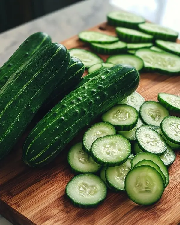 Asian Cucumber Salad 3 Spicy Cucumber Salad preparation