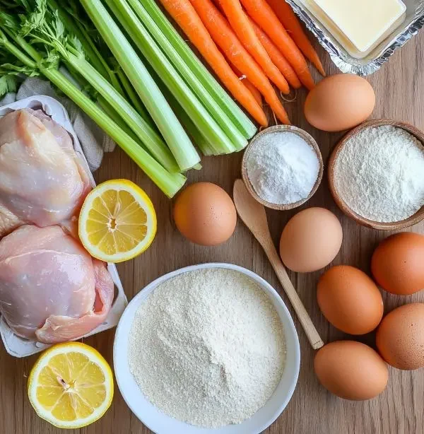 Greek Lemon Chicken Soup 2 The ingredients for Ina Garten Greek Lemon Chicken Soup