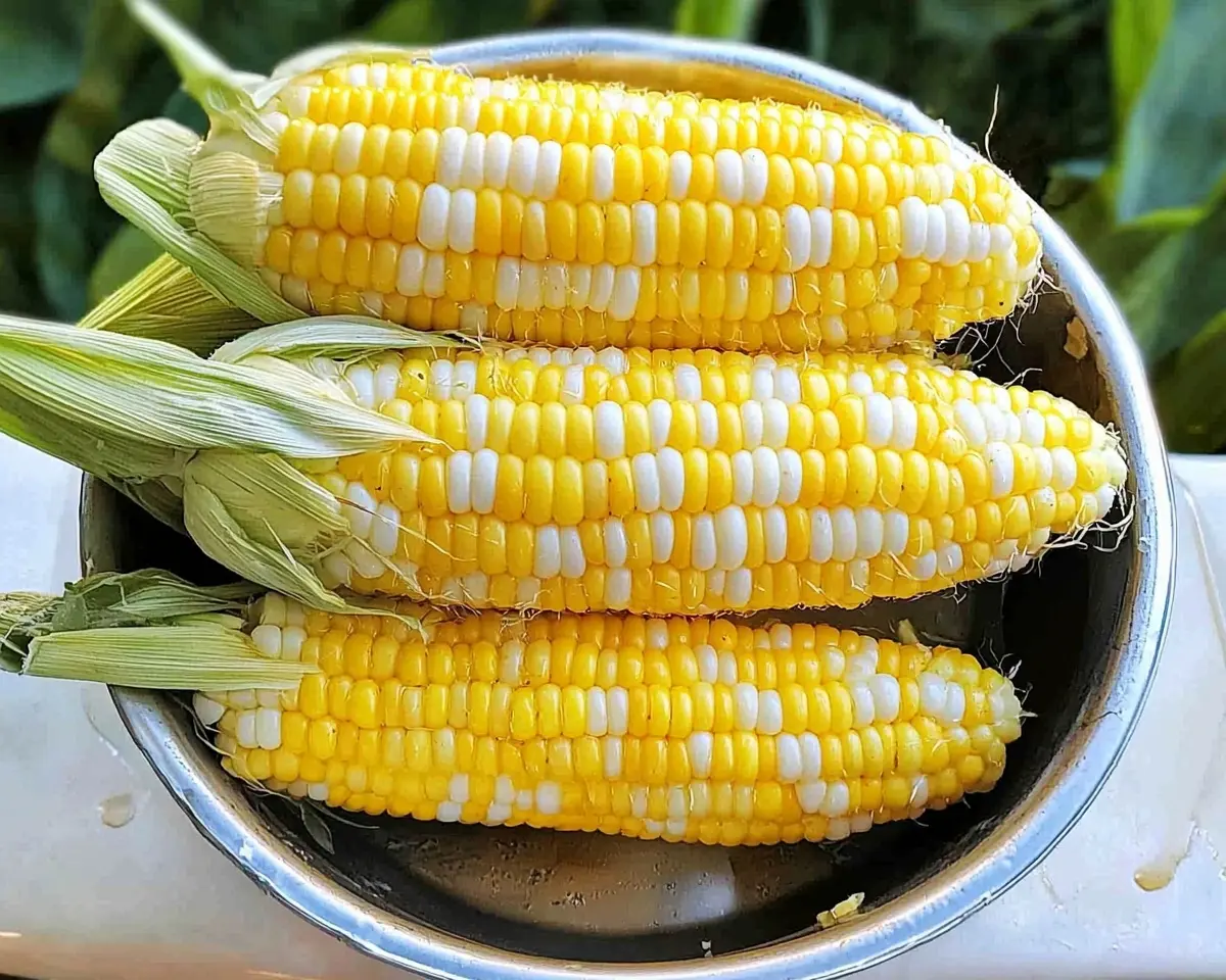 Freezing Corn 1 freezing corn