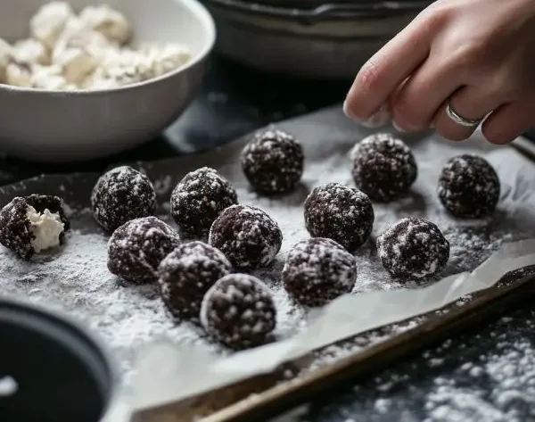 Patriotic Oreo Balls Recipe 3 how to prepare Oreo Balls
