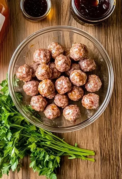 Honey BBQ Crockpot Meatballs 2 Bbq Meatballs Crockpot