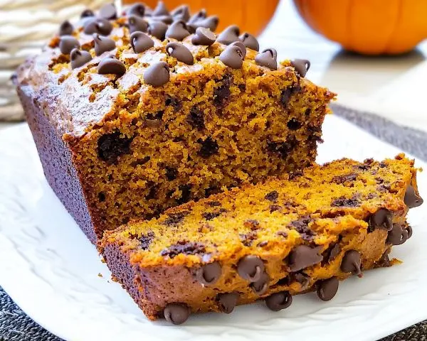 Best Chocolate Chip Pumpkin Bread 4 Best Chocolate Chip Pumpkin Bread recipe