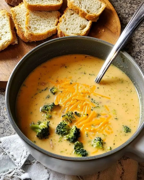 Ultimate Creamy Broccoli Cheddar Soup 4 Broccoli Cheddar Soup