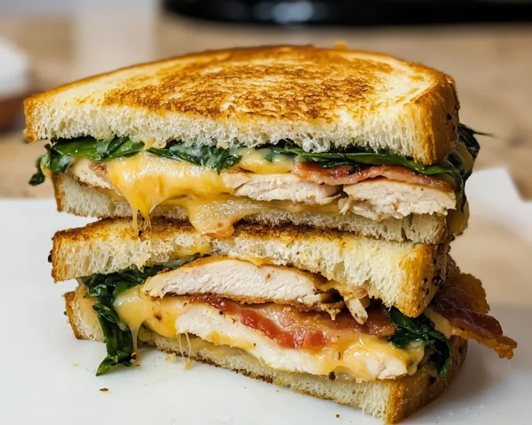 Cheddar and Bacon Turkey Melt on Sourdough