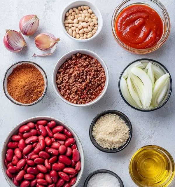 Classic Chili 2 Classic Chili main ingredients