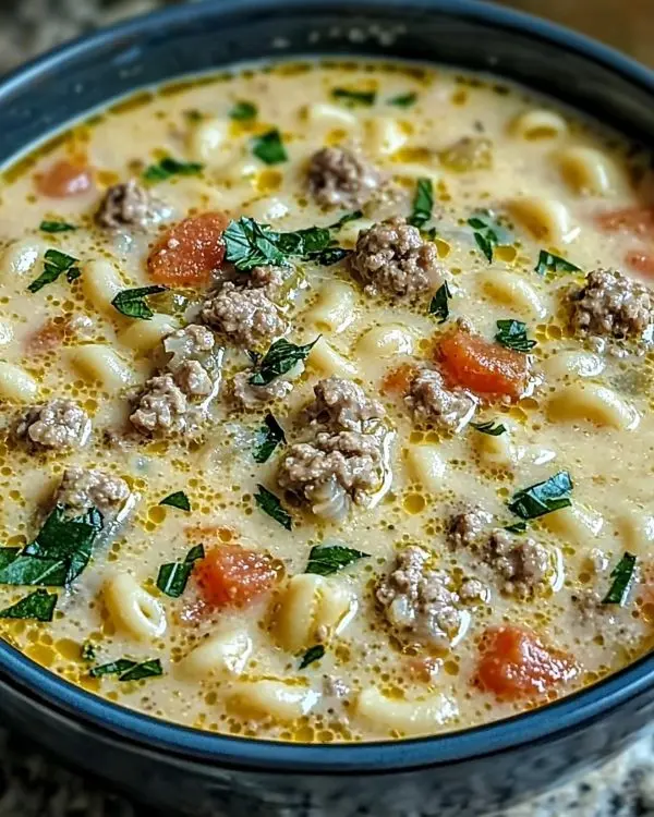 Creamy Parmesan Italian Sausage Ditalini Soup 4 Creamy Parmesan Italian Sausage Ditalini Soup recipe