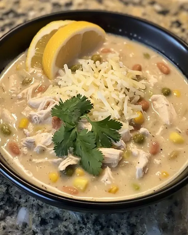 The BEST Creamy White Chicken Chili Recipe 4 Creamy White Chicken Chili Recipe