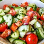 Cucumber Tomato Salad