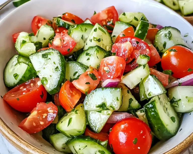 Cucumber Tomato Salad