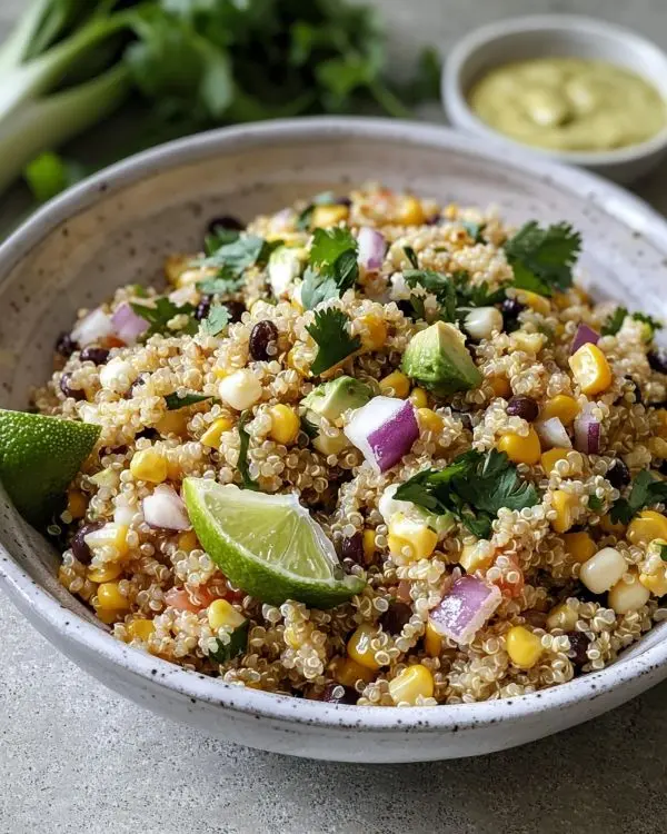 Dairy-Free Mexican Street Corn Quinoa Salad 3 Dairy-Free Mexican Street Corn Quinoa Salad recipe