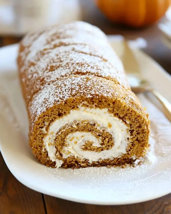Classic Pumpkin Spice Cake Roll Recipe 4 Easy Classic Pumpkin Spice Cake Roll Recipe