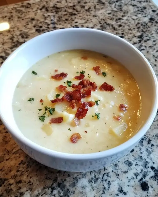 Slow Cooker Potato Soup with Bacon and Cream Cheese 4 Easy Slow Cooker Potato Soup with Bacon & Cream Cheese